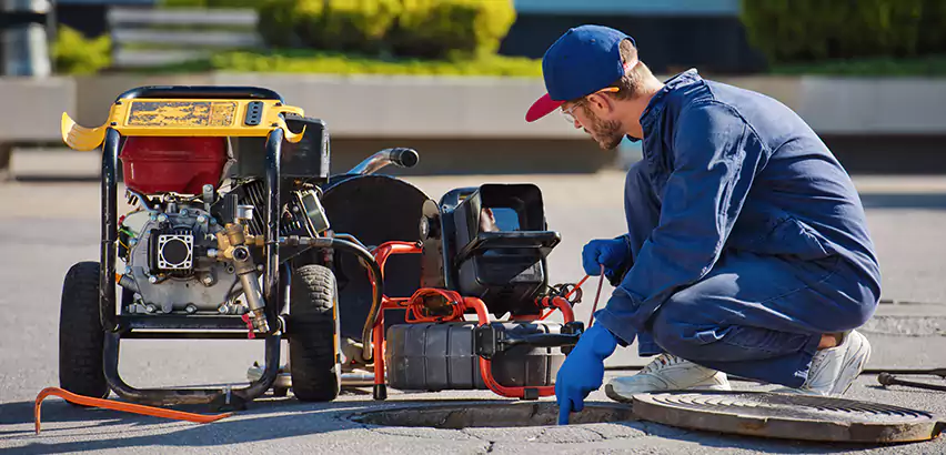 Outside Drain Unblocker in Parkland