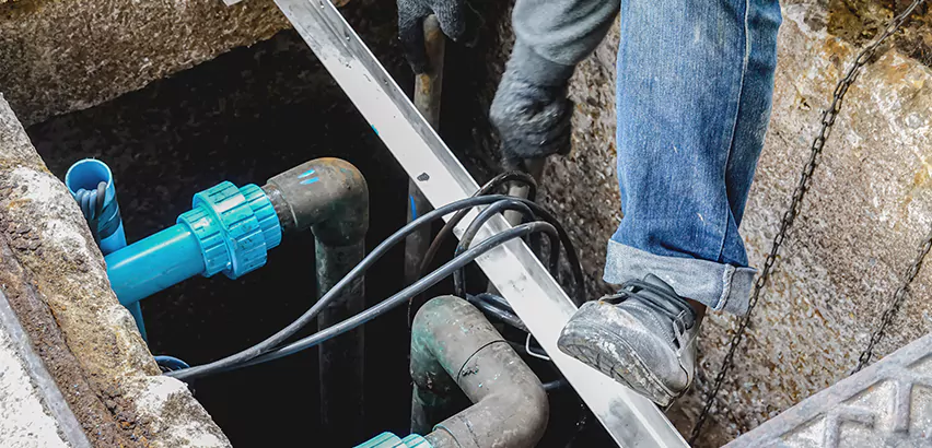 Zoeller Sewage Ejector Pump System in Parkland