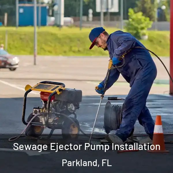  Sewage Ejector Pump Installation Parkland, FL